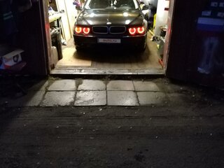 2002 BMW 7 серии 745i IV (E65/E66), чёрный, 750000 рублей, вид 4