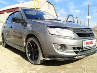 2013 Lada (ВАЗ) Granta I, серый, 540000 рублей, вид 1