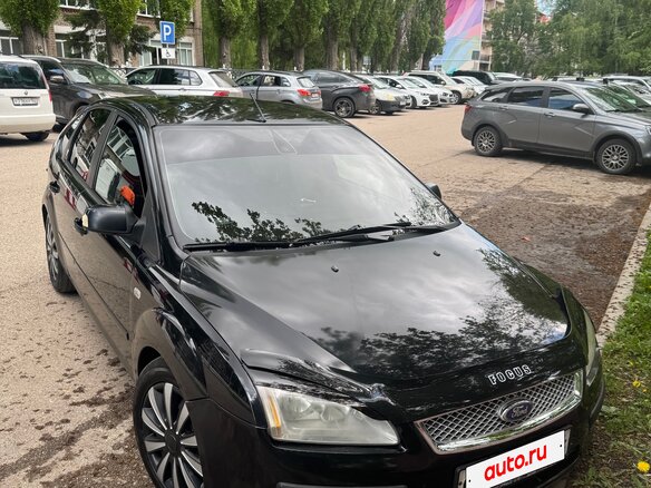 2007 Ford Focus II Рестайлинг, чёрный, 465000 рублей - вид 3