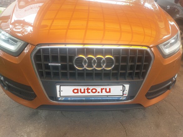2012 Audi Q3 I (8U), оранжевый - вид 2