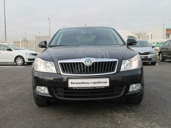 2012 Skoda Octavia Czech market II (A5) Рестайлинг, чёрный - вид 1