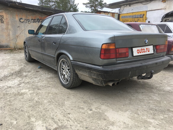 1990 BMW 5 серии 530i III (E34), серый - вид 5