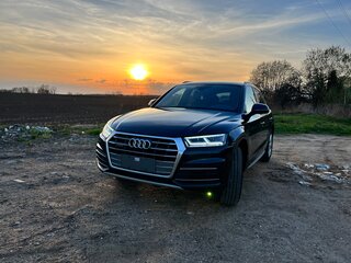2018 Audi Q5 II (FY), синий, 2990000 рублей, вид 1