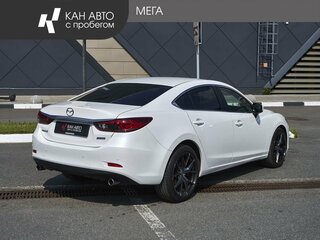 2017 Mazda 6 III (GJ) Рестайлинг, белый, 2070000 рублей, вид 2