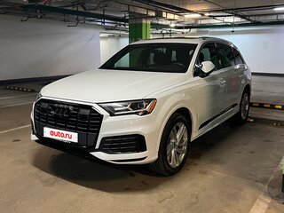 2021 Audi Q7 45 TFSI II (4M) Рестайлинг, белый, 4900000 рублей, вид 1