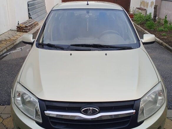 2013 Lada (ВАЗ) Granta I, золотистый, 550000 рублей - вид 1
