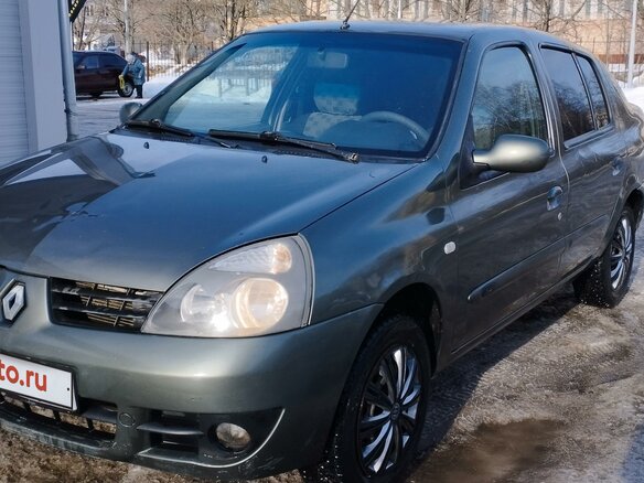 2007 Renault Symbol I Рестайлинг 2, серый, 395000 рублей - вид 2