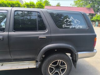 1993 Toyota 4Runner II, чёрный, 520000 рублей, вид 5