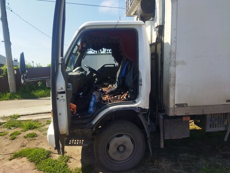 1995 Isuzu Elf (N-series), белый, 950000 рублей, вид 2