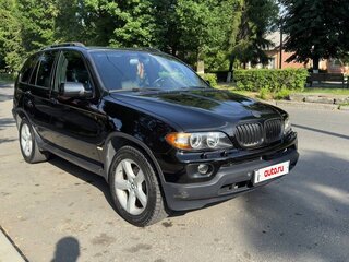 2004 BMW X5 4.4i I (E53) Рестайлинг, чёрный, 1000000 рублей, вид 3