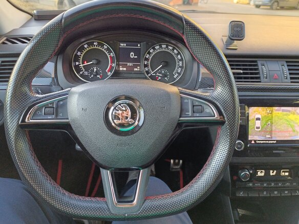 2018 Skoda Rapid I Рестайлинг, чёрный - вид 10