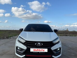2023 Lada (ВАЗ) Vesta Sportline I Рестайлинг (NG), белый, 2000000 рублей, вид 3