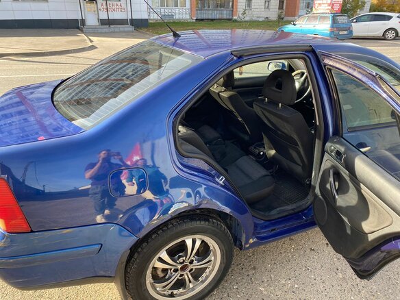 2001 Volkswagen Bora I, синий - вид 13