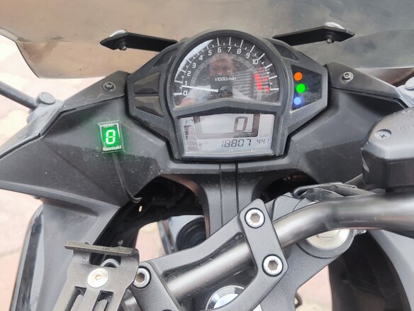 2015 Kawasaki ER-6F (Ninja 650R), чёрный, 499000 рублей - вид 7