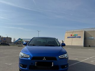 2010 Mitsubishi Lancer X, синий, 630000 рублей, вид 3