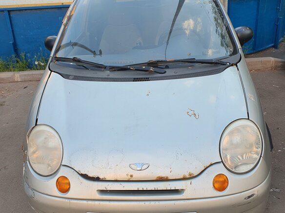 2005 Daewoo Matiz I Рестайлинг, серебристый, 140000 рублей