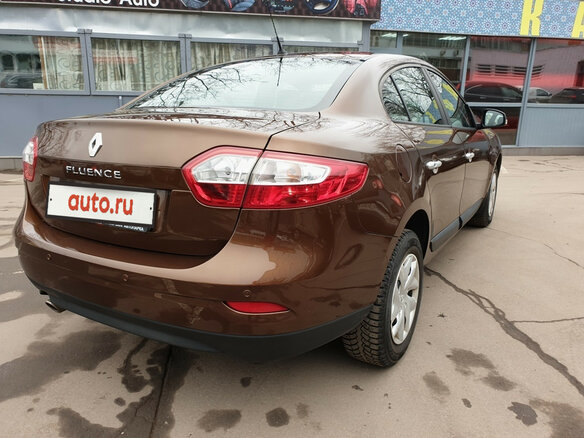 2014 Renault Fluence I Рестайлинг, коричневый - вид 2