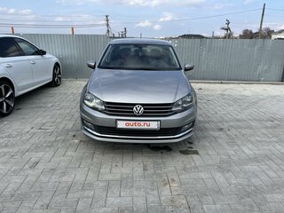 2018 Volkswagen Polo V Рестайлинг, серебристый, 1650000 рублей, вид 1