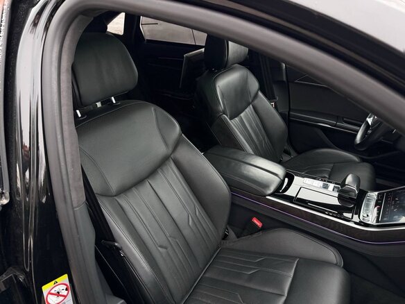 2018 Audi A8 Long 55 TFSI IV (D5), чёрный, 4150000 рублей - вид 14