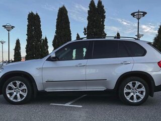2010 BMW X5 30d II (E70), серебристый, 2550000 рублей, вид 4