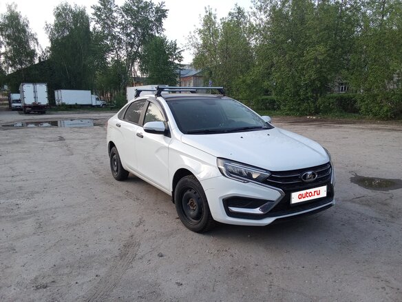 2023 Lada (ВАЗ) Vesta I Рестайлинг (NG), белый, 990000 рублей - вид 1