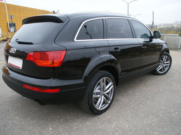 2007 Audi Q7 I (4L), чёрный - вид 1
