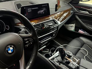 2019 BMW 5 серии 520d VII (G30/G31/G38), серый, 4200000 рублей, вид 5