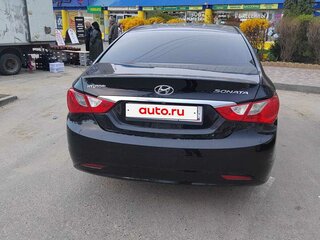 2012 Hyundai Sonata VI (YF), чёрный, 1350000 рублей, вид 3