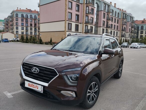2021 Hyundai Creta II, коричневый, 2140000 рублей - вид 1
