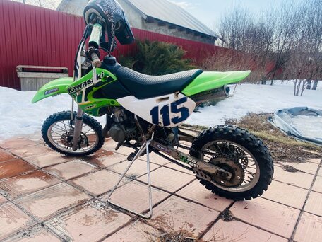 2010 Kawasaki KX 65, белый, 150000 рублей, вид 5