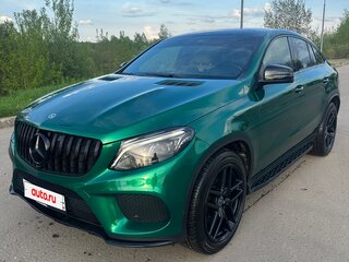 2018 Mercedes-Benz GLE Coupe 350 d I (C292), зелёный, 4700000 рублей, вид 3