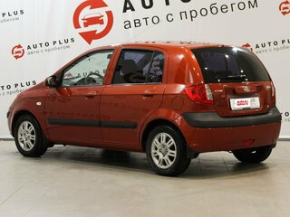 2008 Hyundai Getz I Рестайлинг, красный, 630000 рублей, вид 4