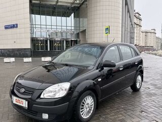 2009 Kia Rio II, чёрный, 705000 рублей, вид 1