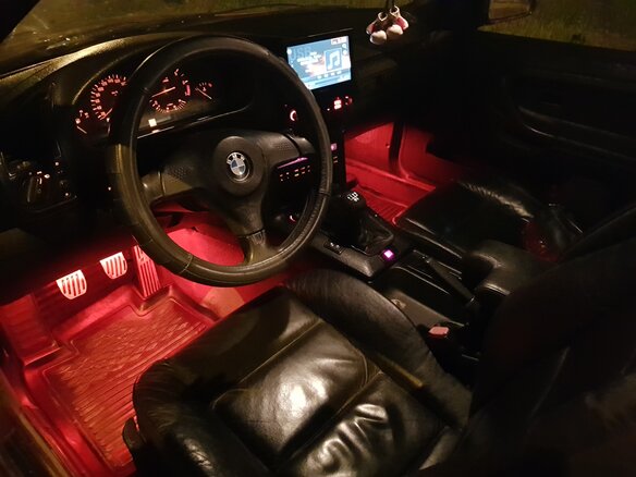 1992 BMW 3 серии 320i III (E36), красный - вид 26