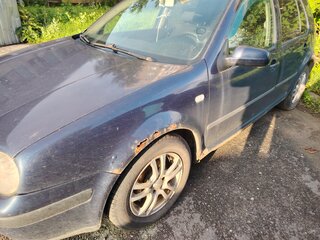 2003 Volkswagen Golf IV, синий, 172500 рублей, вид 2