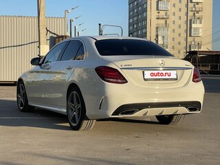 2018 Mercedes-Benz C-Класс 200 IV (W205), белый, 2550000 рублей, вид 3