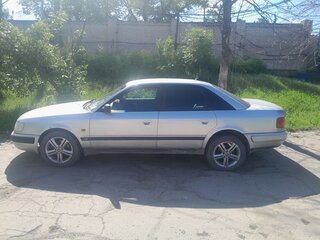 1992 Audi 100 IV (C4), серебристый, 150000 рублей, вид 2