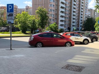 2008 Toyota Prius II Рестайлинг (XW20), красный, 500000 рублей, вид 3