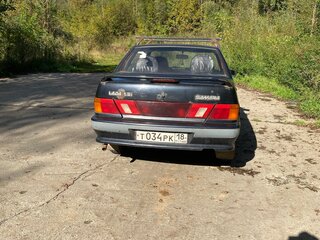 2005 Lada (ВАЗ) 2115, чёрный, 40000 рублей, вид 2