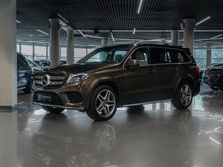 2017 Mercedes-Benz GLS 400 I (X166), коричневый, 4100000 рублей, вид 1