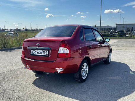 2008 Lada (ВАЗ) Kalina I, красный, 210000 рублей, вид 5