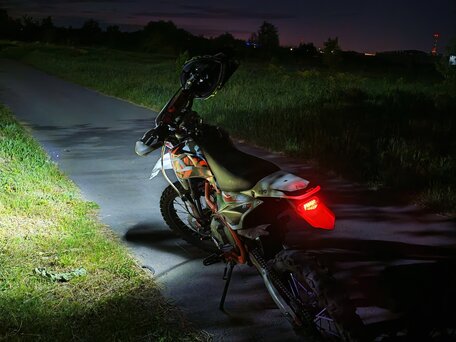 2023 Kayo Basic TT140EM, оранжевый, 85000 рублей, вид 4