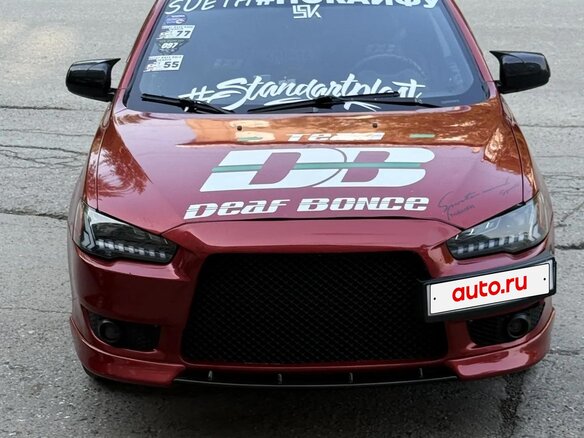2010 Mitsubishi Lancer X, красный, 1399999 рублей - вид 26