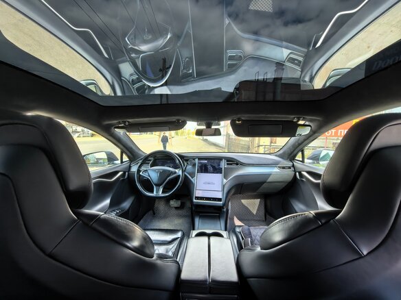2017 Tesla Model S P90D I Рестайлинг, серый, 2740000 рублей - вид 9
