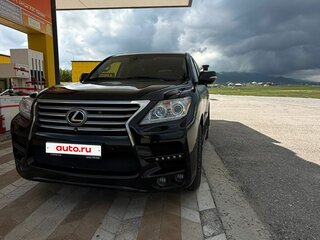 2013 Lexus LX 570 III Рестайлинг, чёрный, 3550000 рублей, вид 2