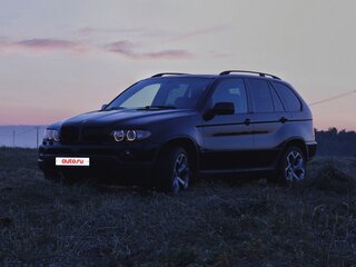 2005 BMW X5 3.0i I (E53) Рестайлинг, чёрный, 1250000 рублей, вид 3