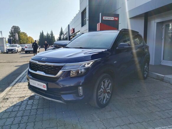 2020 Kia Seltos I, синий, 1858535 рублей - вид 2
