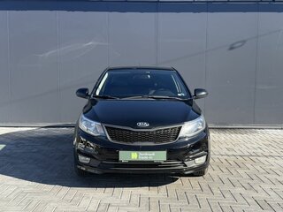2017 Kia Rio III Рестайлинг, чёрный, 1250000 рублей, вид 3