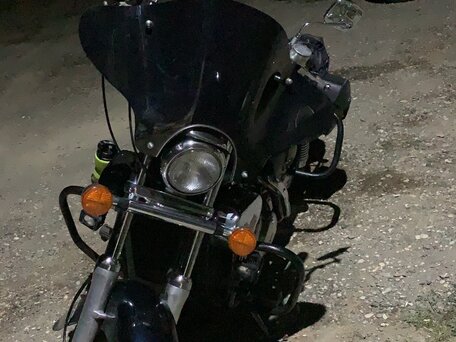 1996 Kawasaki VN1500 Vulcan, чёрный, 280000 рублей, вид 3