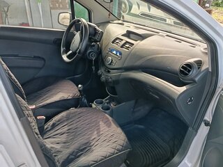 2012 Chevrolet Spark III, белый, 570000 рублей, вид 4